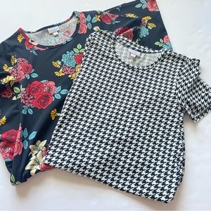 Set of 2 LuLaRoe XXS Carly Dresses